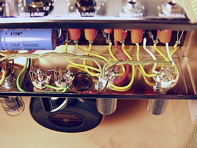 Inside Hamilton-Kolby CA-12 Amplifier